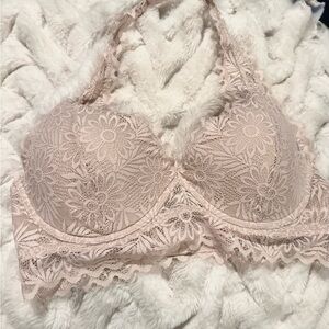 PINK Victoria's Secret Blush Lace Bralette size L